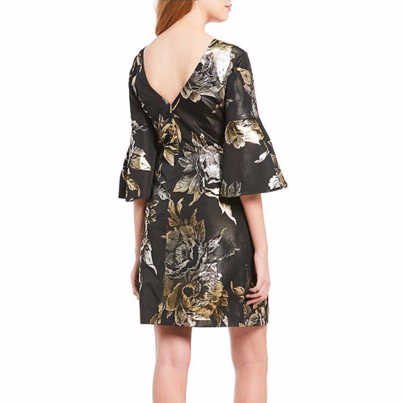 Trina Turk Bell Sleeve Mini Dress - Picture 2 of 6